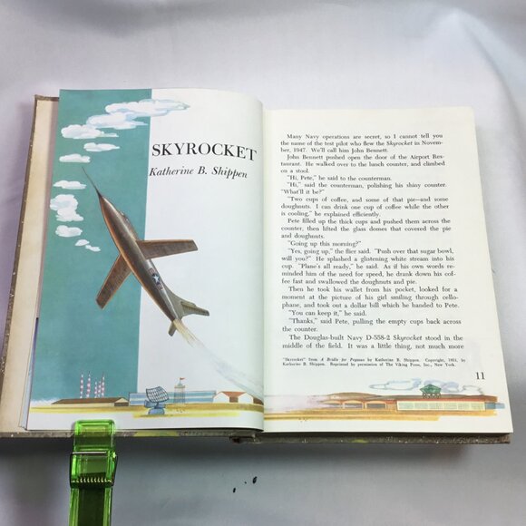 Aboard The Story Rocket ~ Hardcover by Floy Winks DeLancey & William J. Iverson - Picture 12 of 16